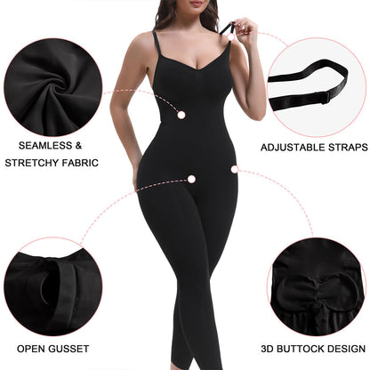 3-in-1 Seamless Full Body Compression Legging Bodysuit